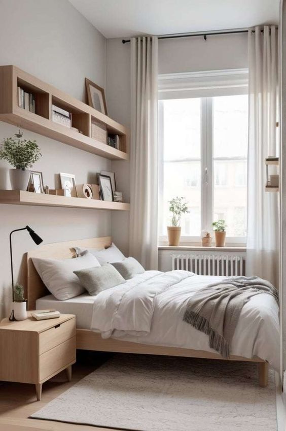 How to Organize a Small Bedroom and Increase Your Space